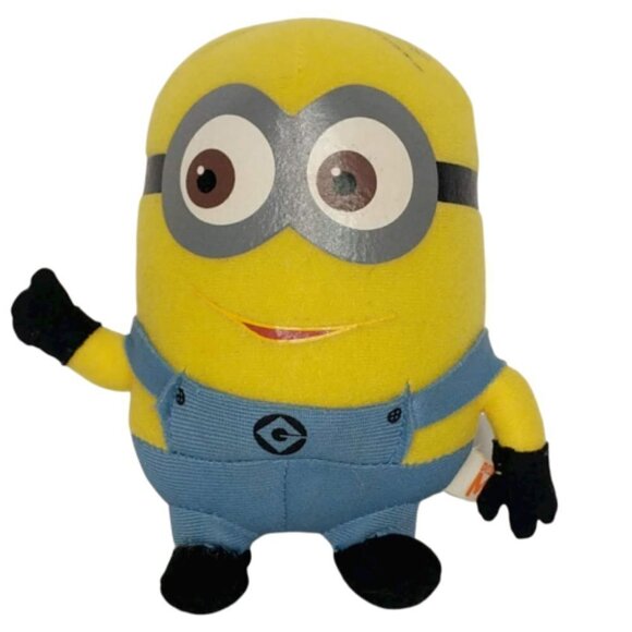 Despicable Me 2 Minion Dave Toy Factory Plush Stuffed Animal 2013 6.5" - Picture 1 of 5